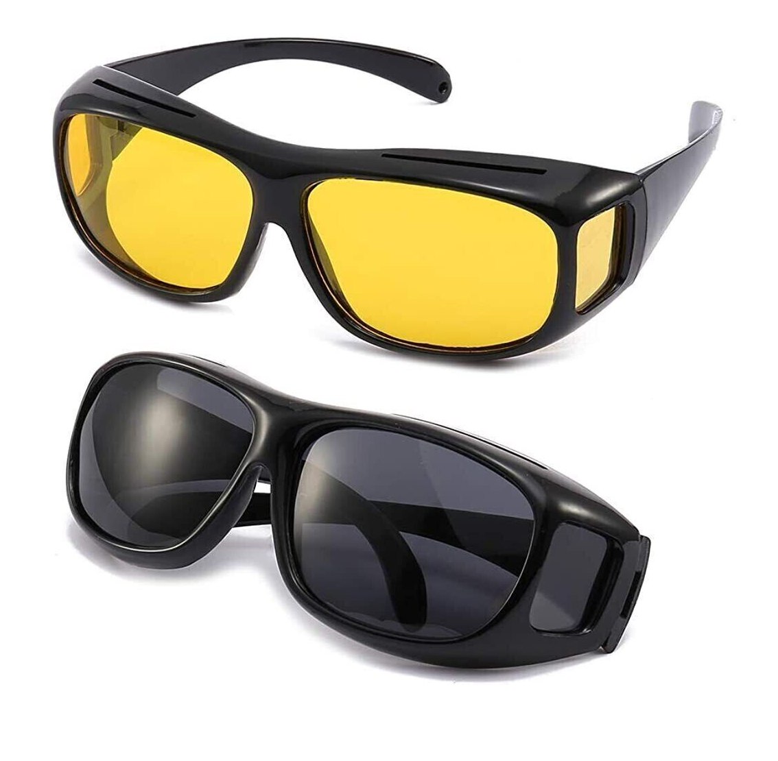 Miniatura 2 de Gafas HD Vision 2 En1 Dia/Noche Conducir